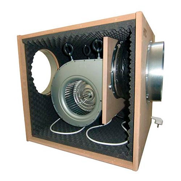 Caja Airfan Soft Box MDF 750 m3/h (200 in - 200 out) - Imagen 2
