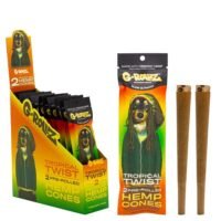 Blunts Cones G-Rollz Hemp Pets Tropical 12x2 ud.