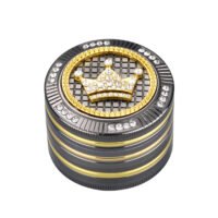 Grinder Polinizador Metal Gift Box Diamonds Crown 50 mm.